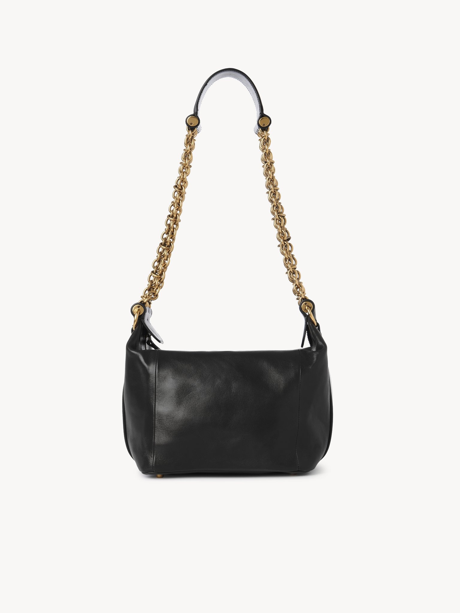 CAMERA CHAIN BAG IN SHINY LEATHER - 4