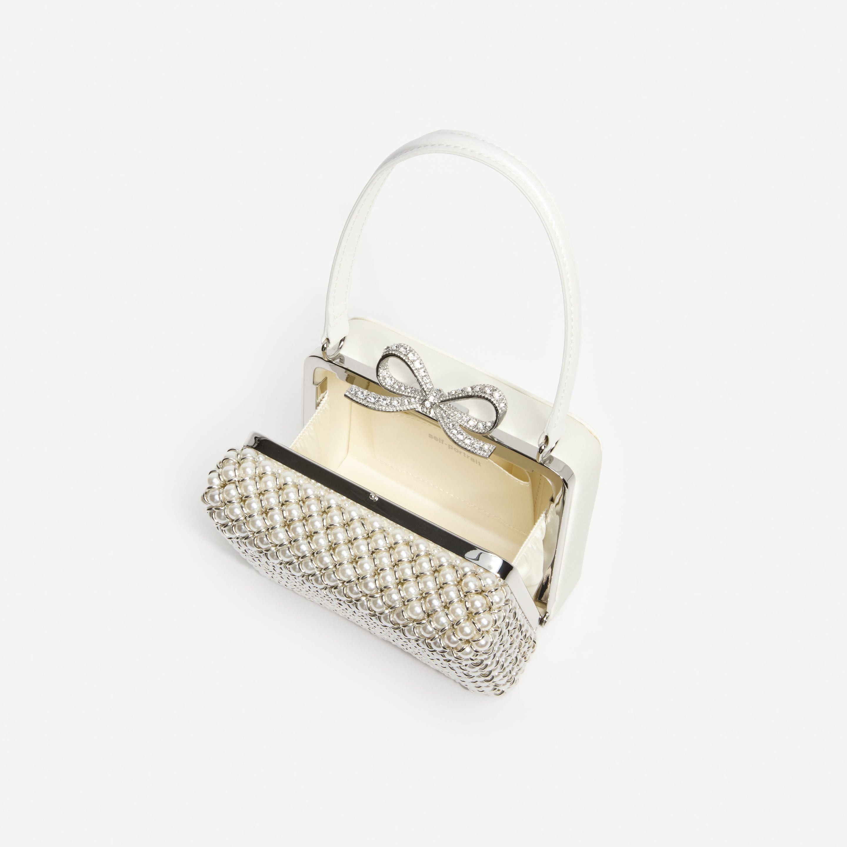 Pearl Embellished Micro Bag - 5