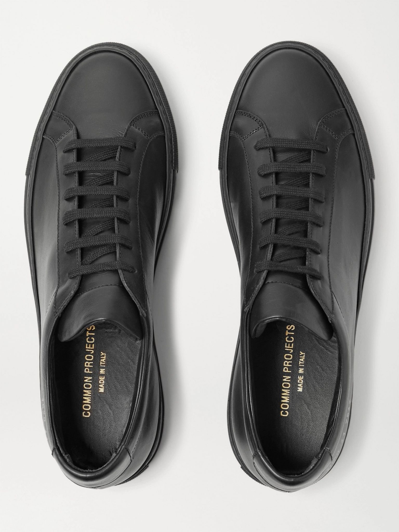 Original Achilles Leather Sneakers Black - 7