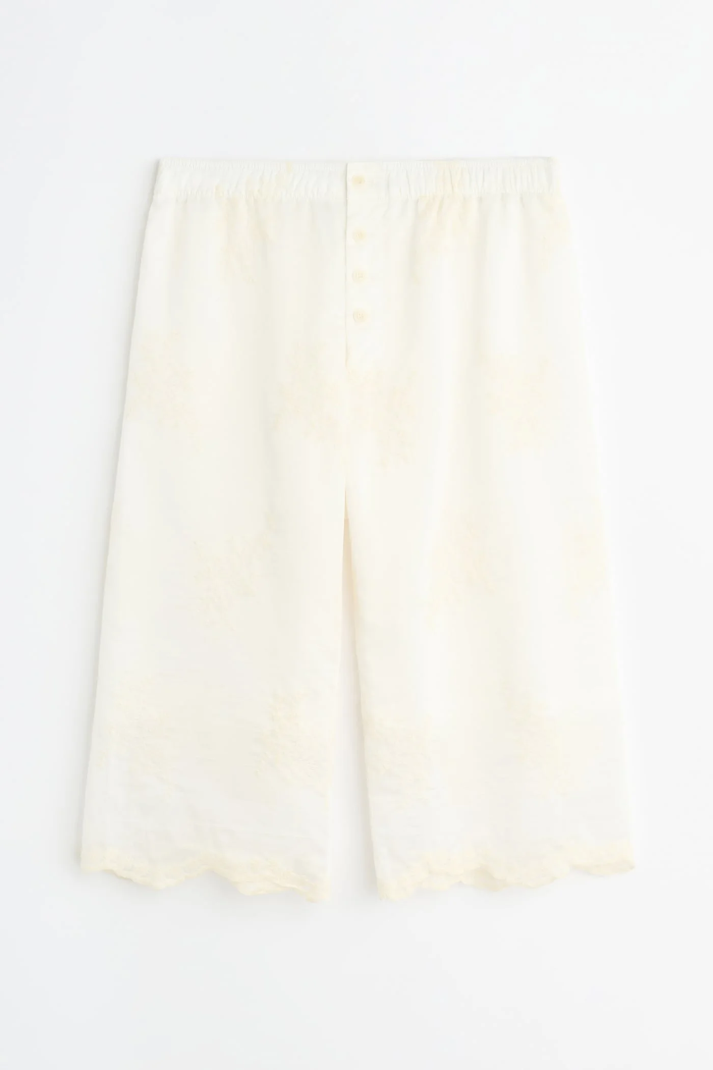 Frill Short Ivory Bloom Ethereal Veil - 1