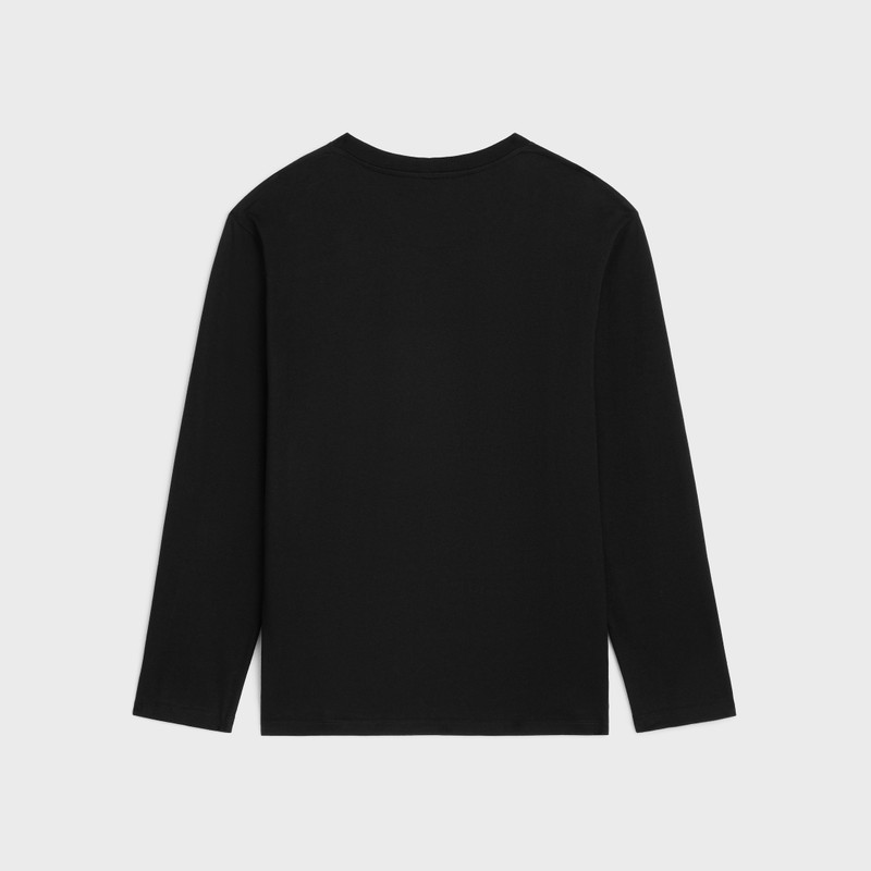 CELINE loose t-shirt IN cotton jersey outlook