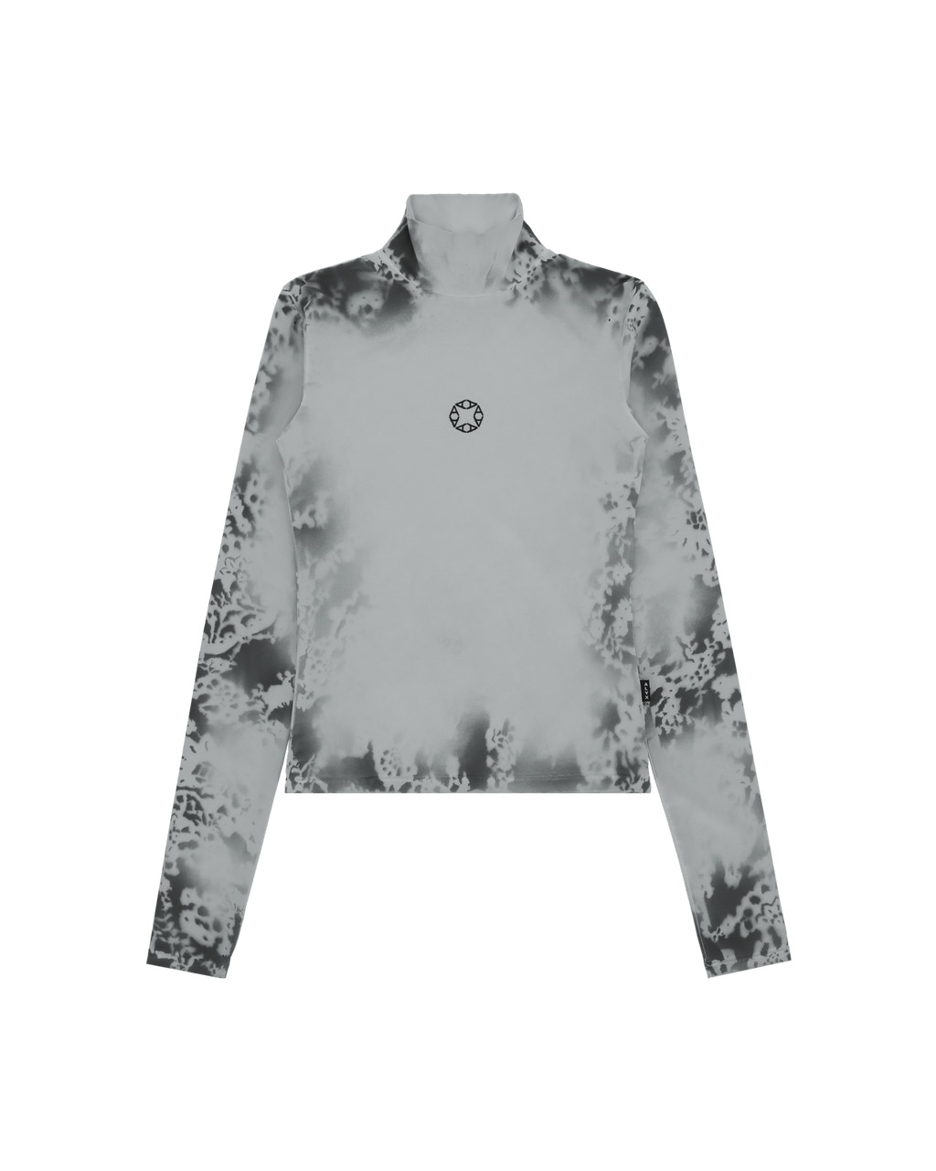 LACE SPRAY TURTLENECK - 1
