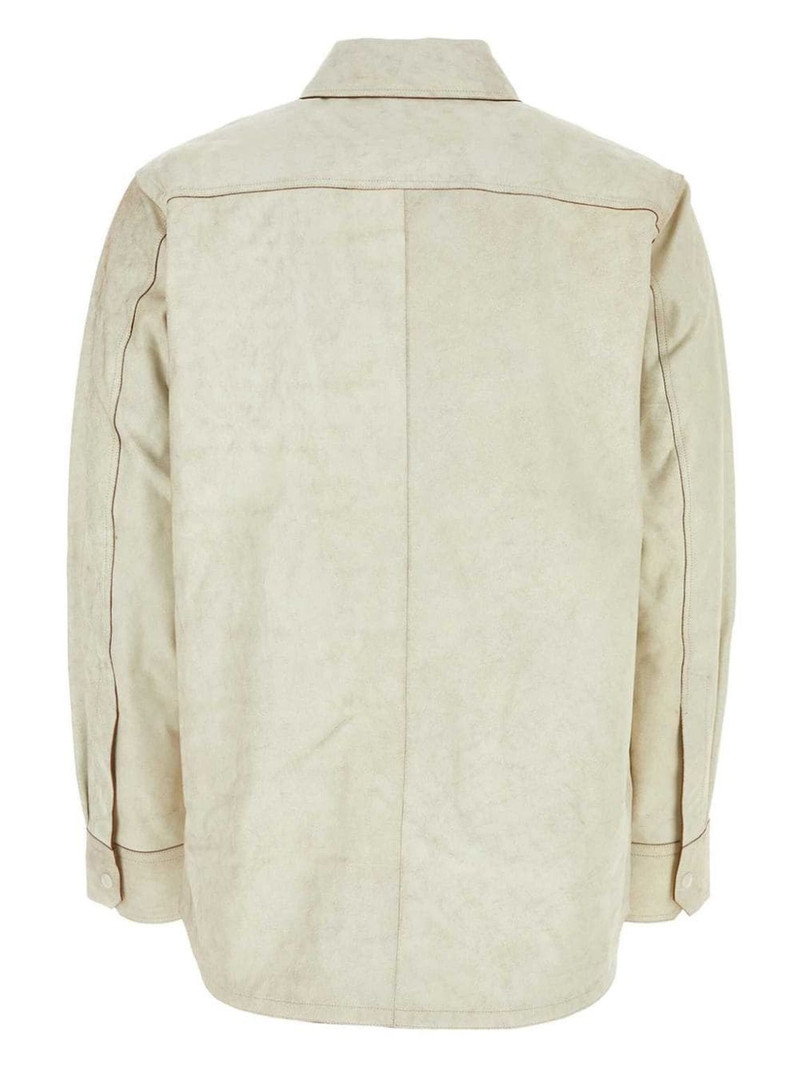 Helmut Lang leather shirt outlook