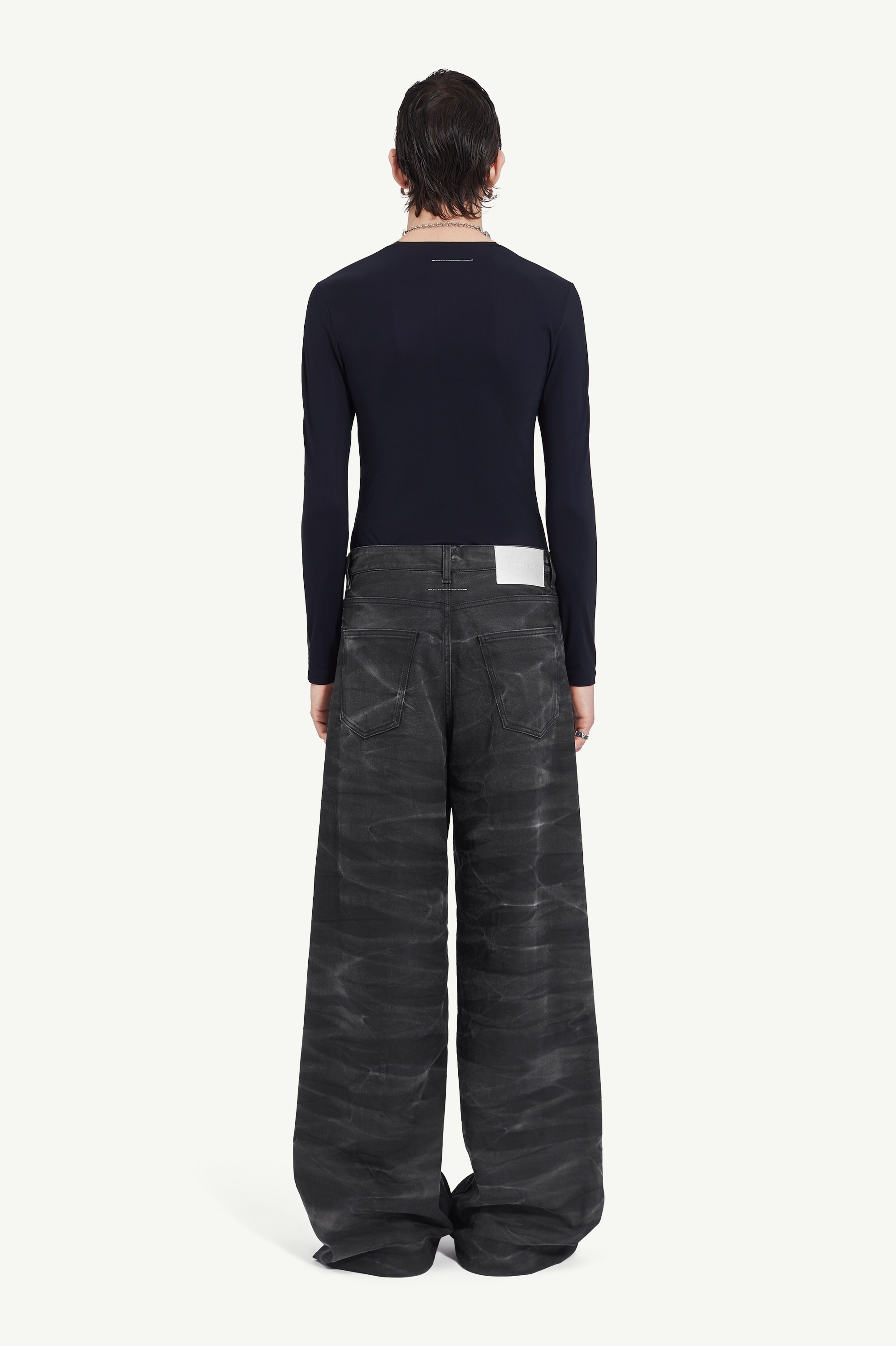 Crease oversized jeans - 4