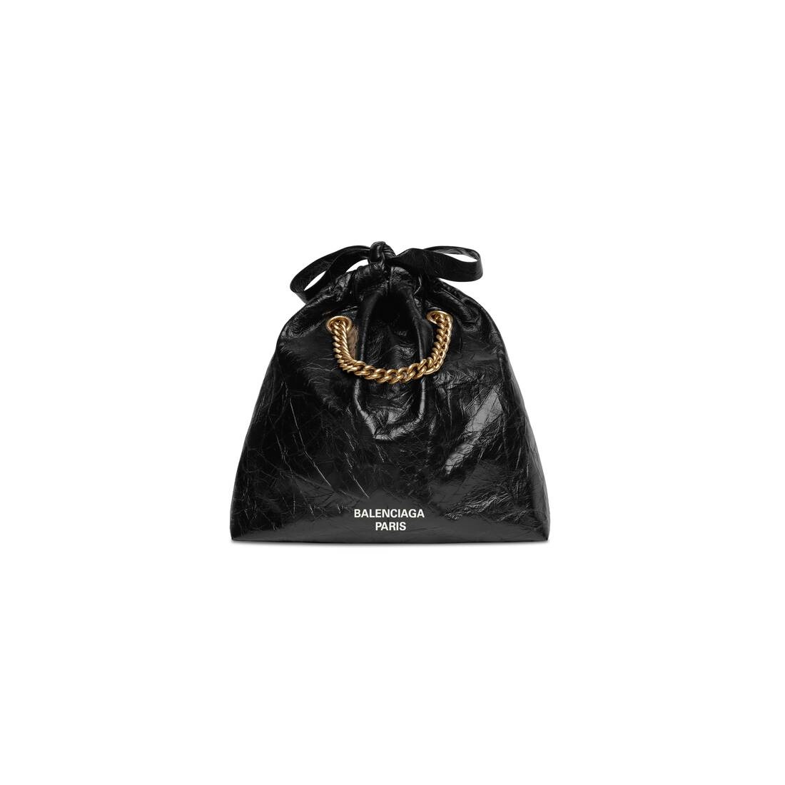 Women's Crush Small Tote Bag in Black - 8