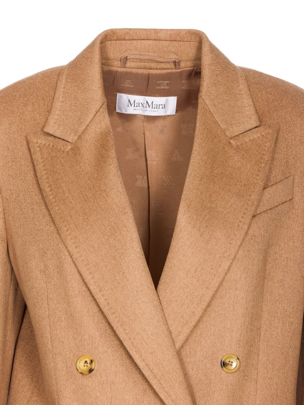 Double-breasted wool jacket - 3