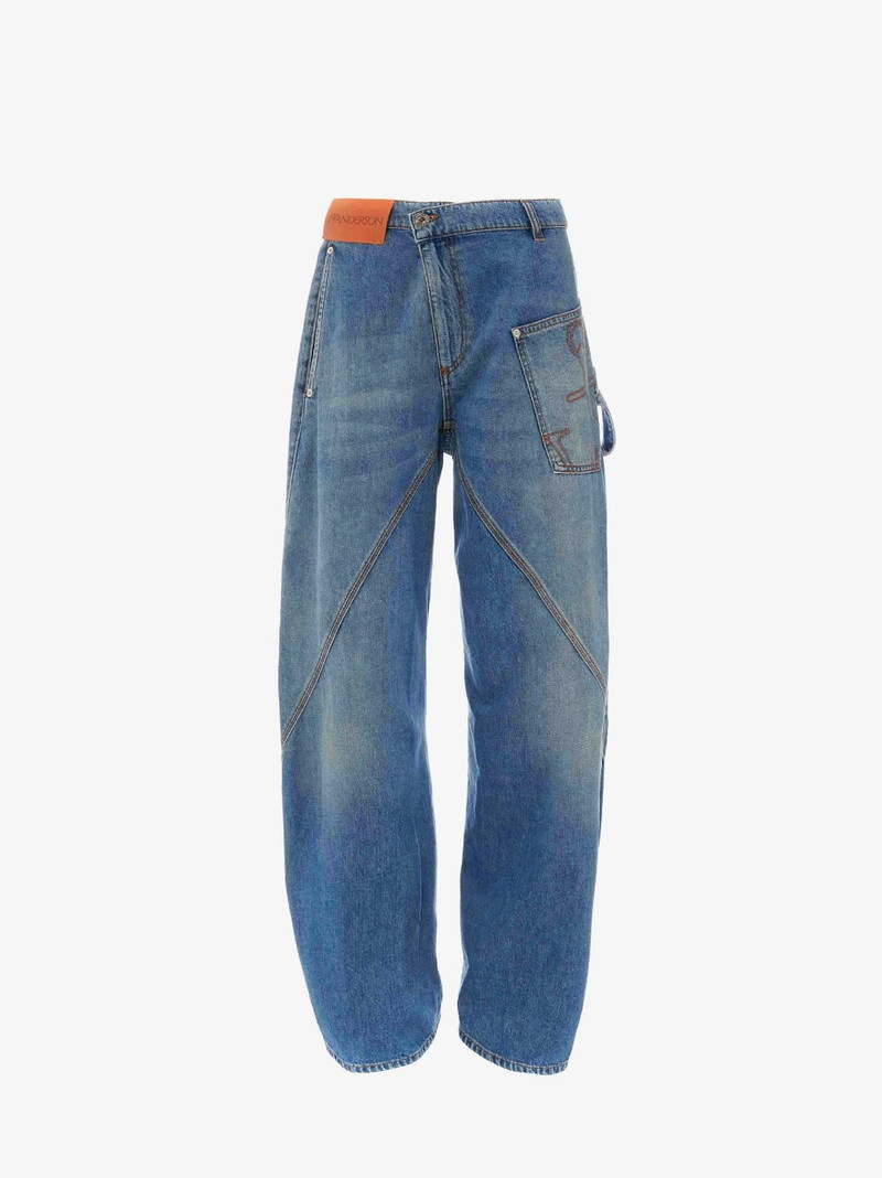 TWISTED WORKWEAR DENIM JEANS - 1