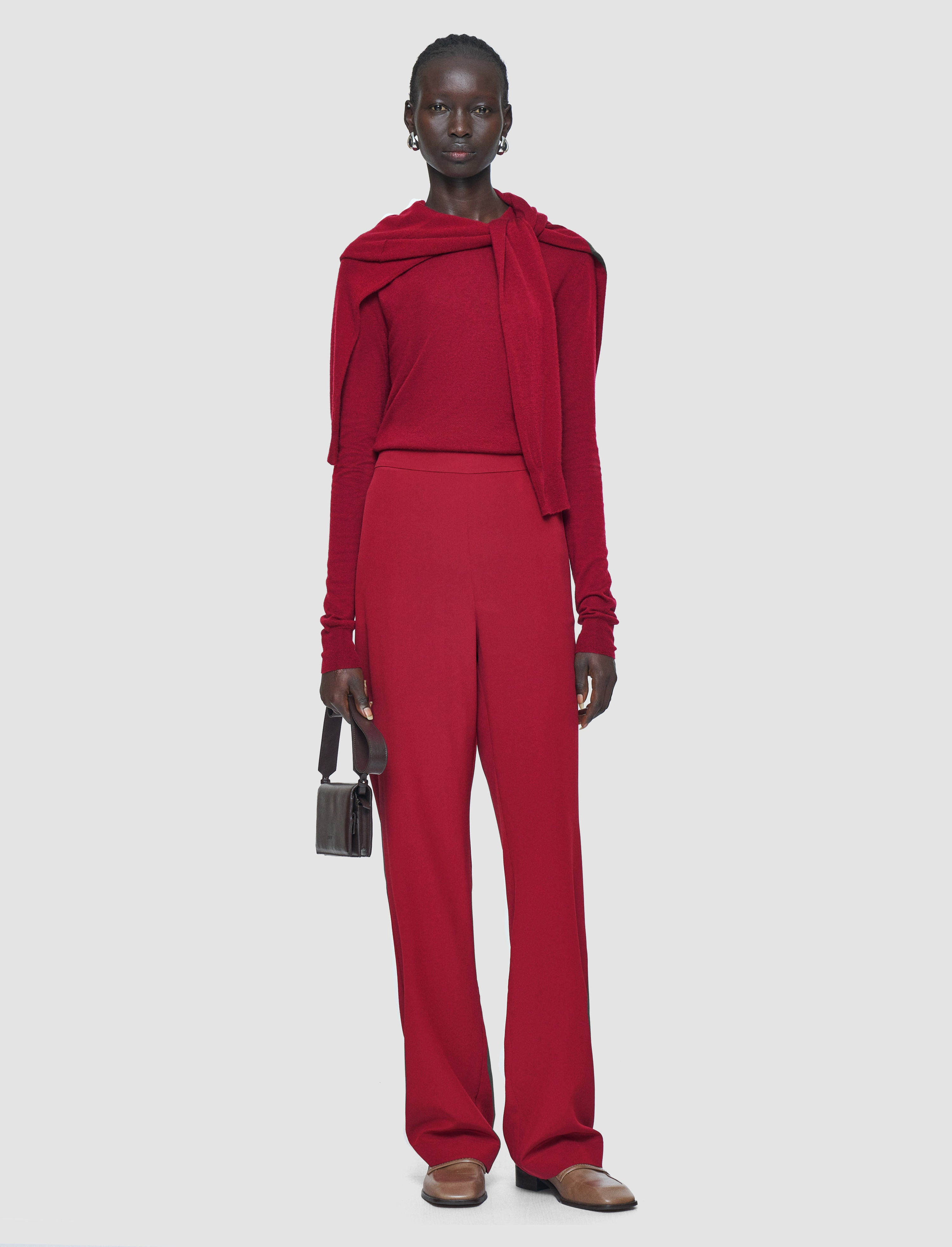 Sahel Crepe de Chine Silk Trousers - 2