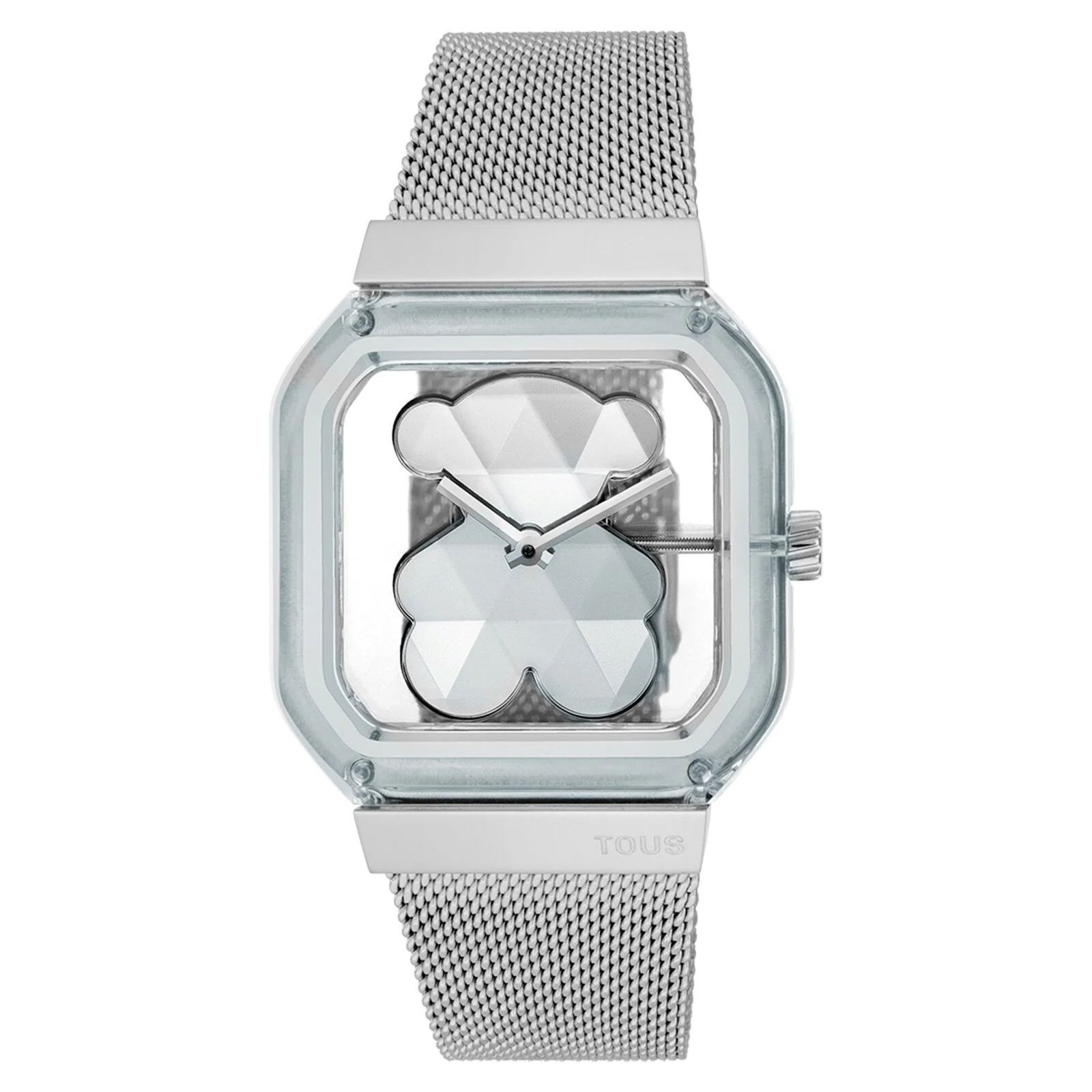 Analog watch with steel bracelet D-Bear Party - 1