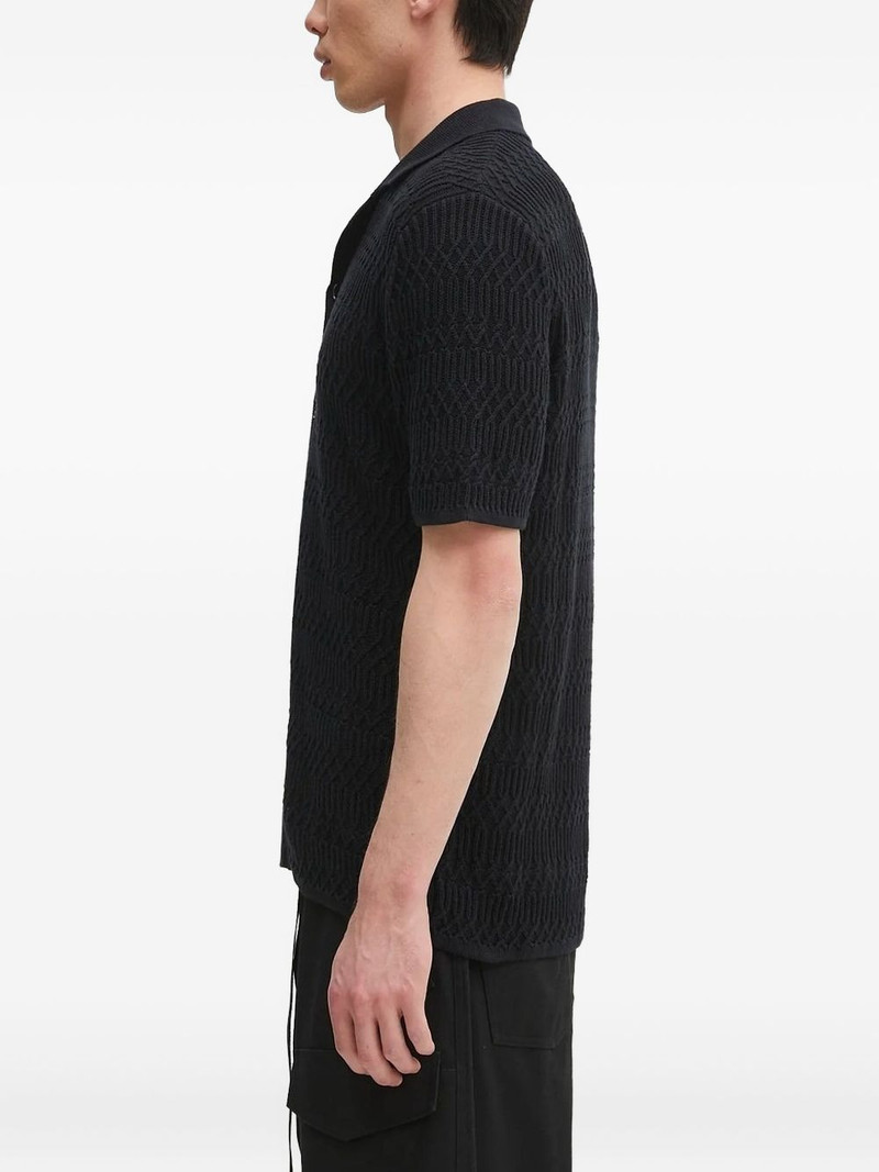 textured short-sleeve shirt 3
