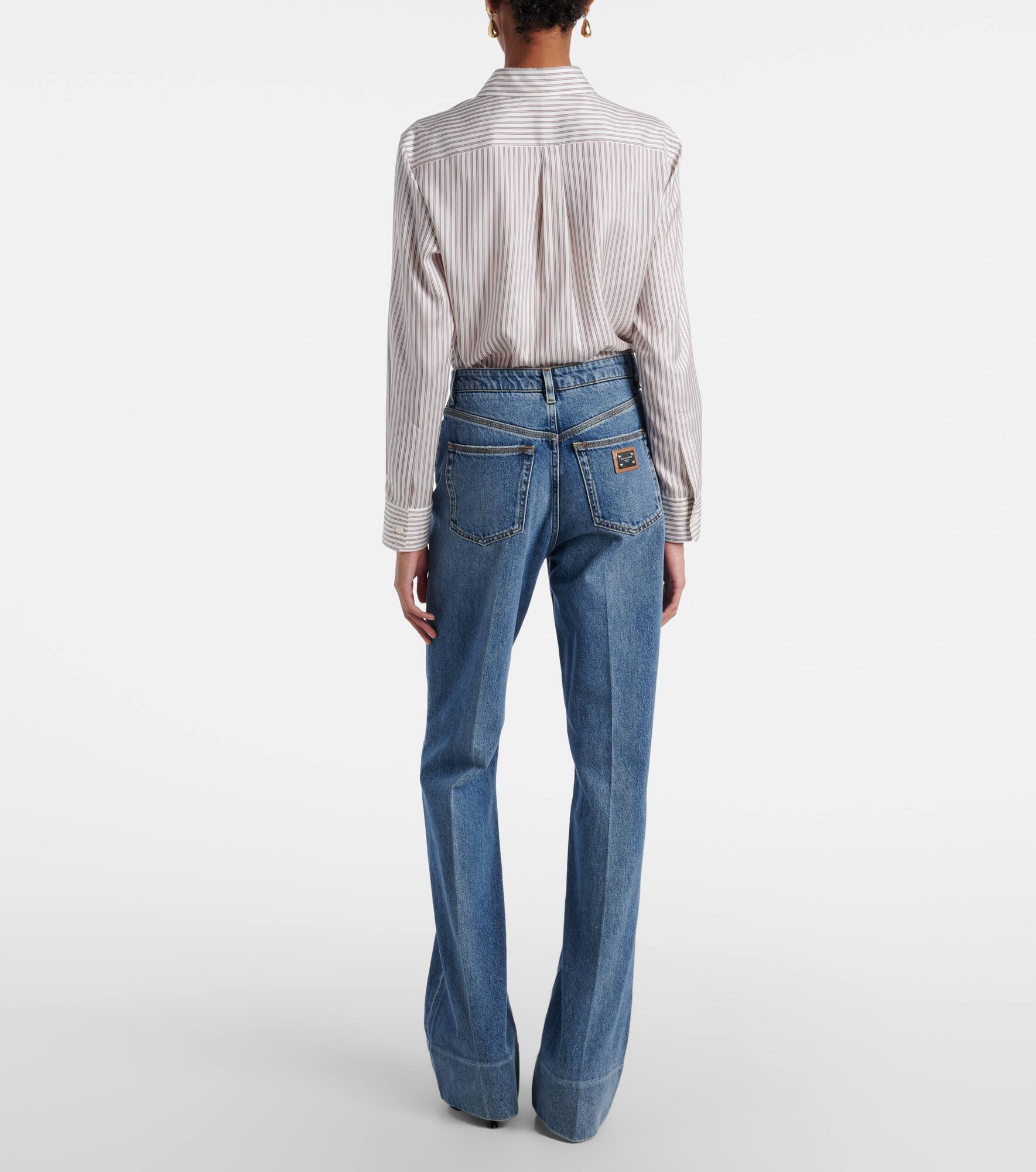 High-rise straight jeans - 3