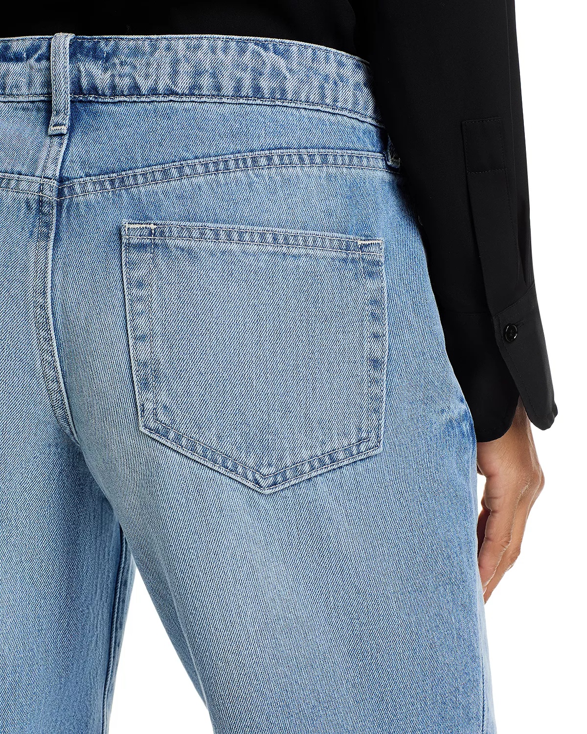 Elise Low Rise Denim Bermuda Shorts - 5