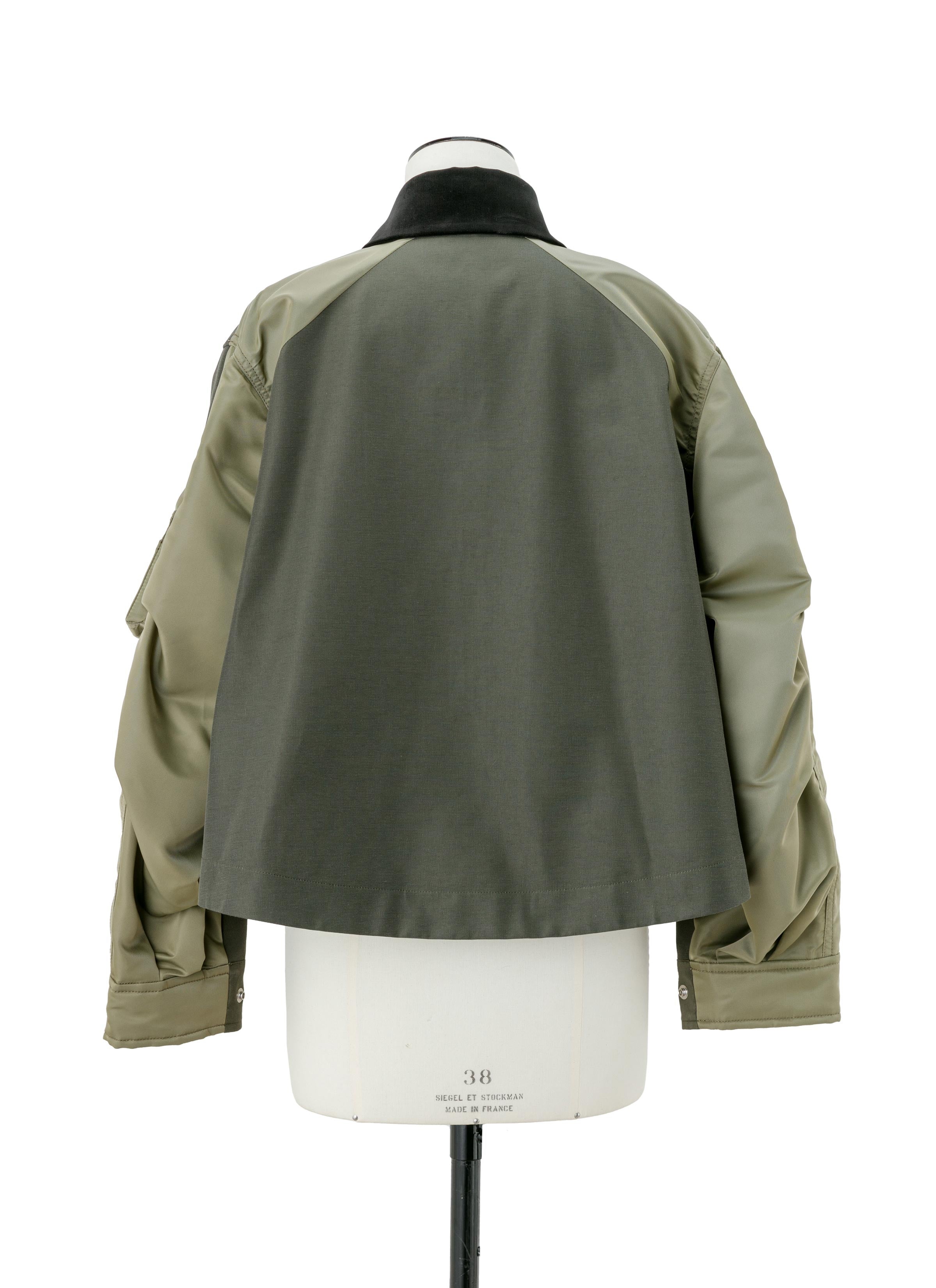 Grosgrain x Nylon Twill Blouson - 4