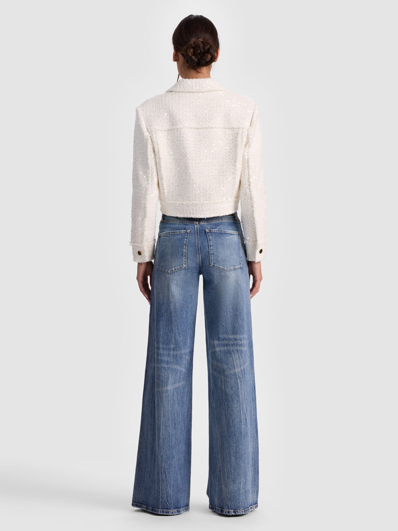 Alice + Olivia CHLOE TWEED JACKET outlook