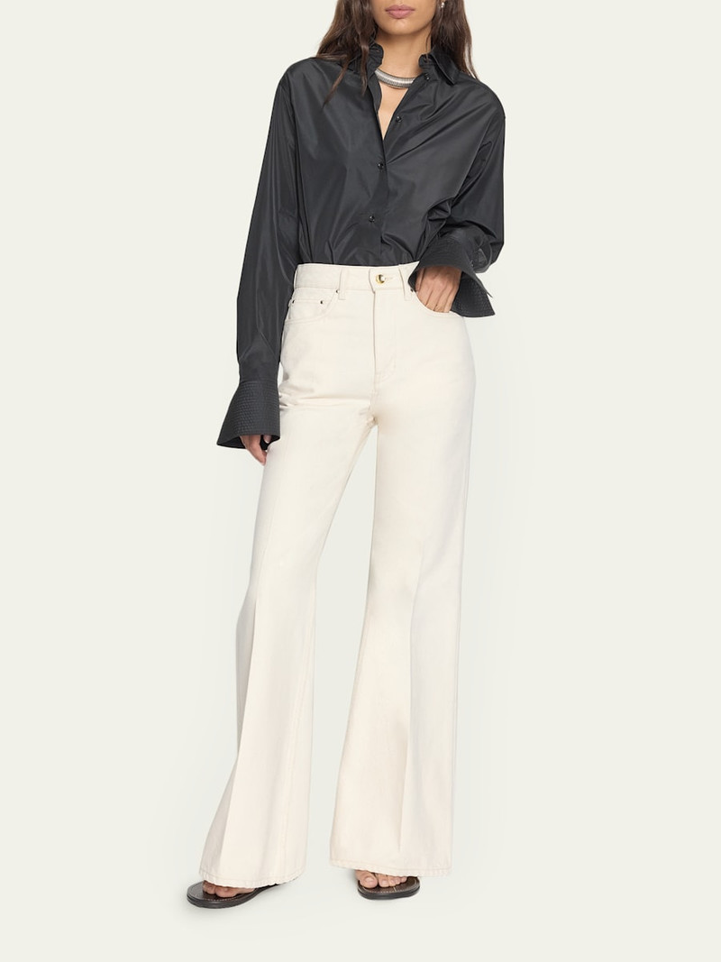 OSSOU Trace Wide Flare Jeans outlook