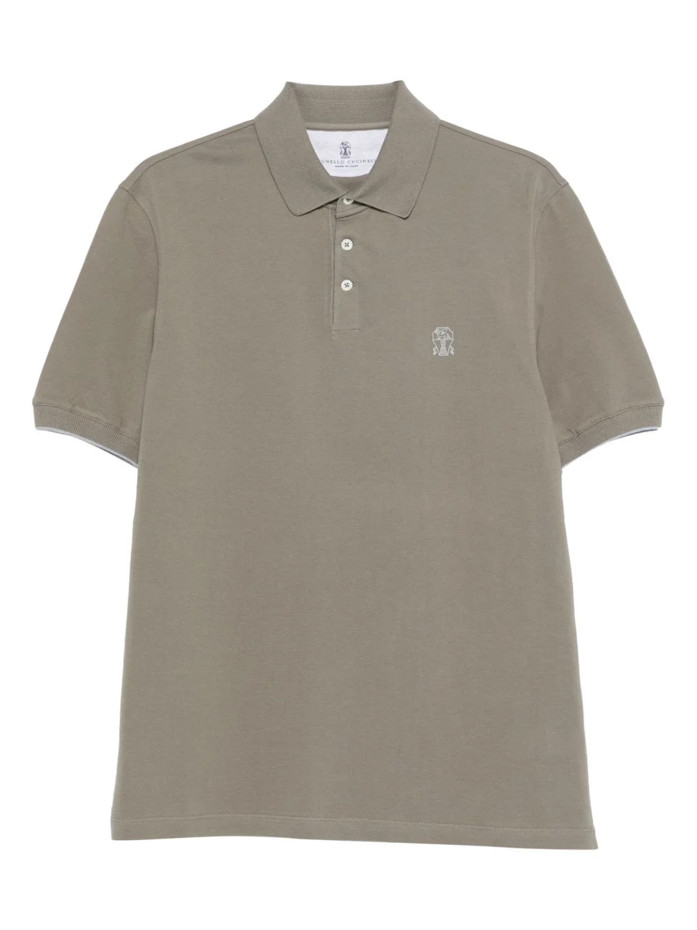 embroidered polo shirt - 1