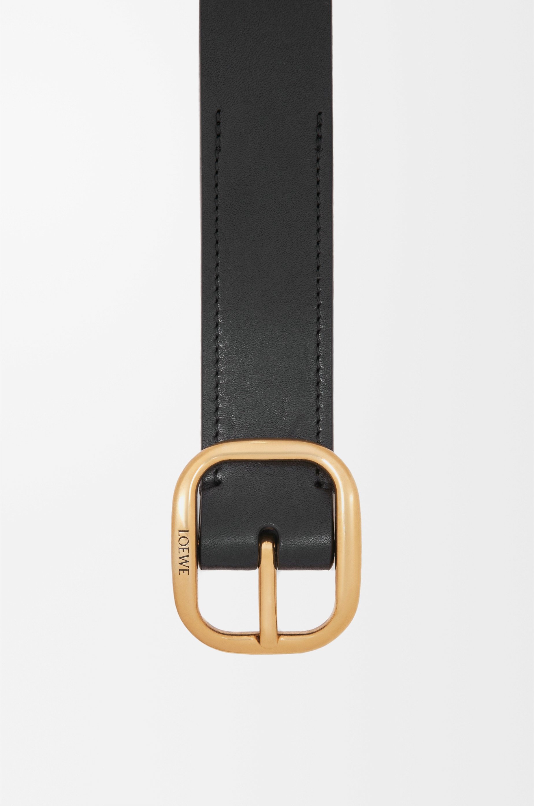Rounded soft belt in calfskin - 3