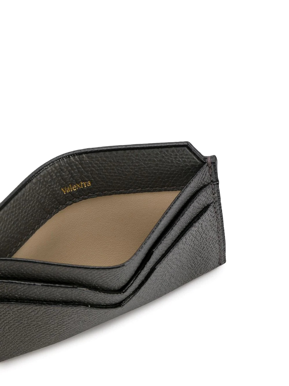 textured leather cardholder - 3