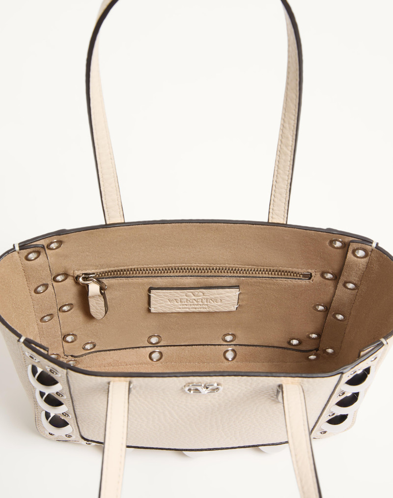 Valentino VALENTINO GARAVANI NELLCÔTE MINI SHOPPING BAG IN GRAINY CALFSKIN outlook