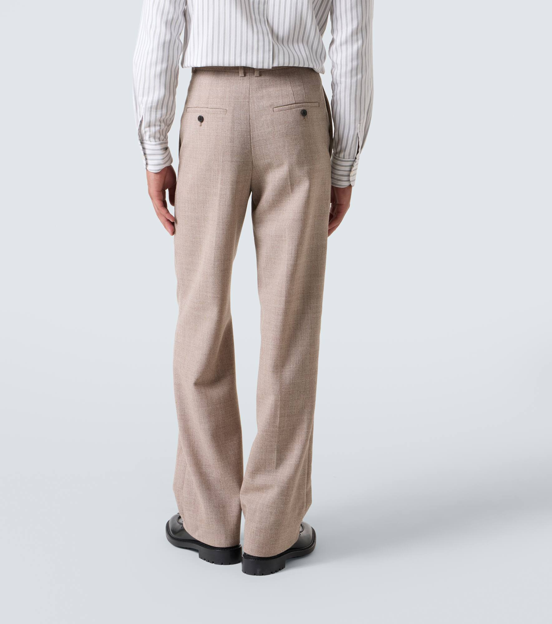 Wool suit pants - 4