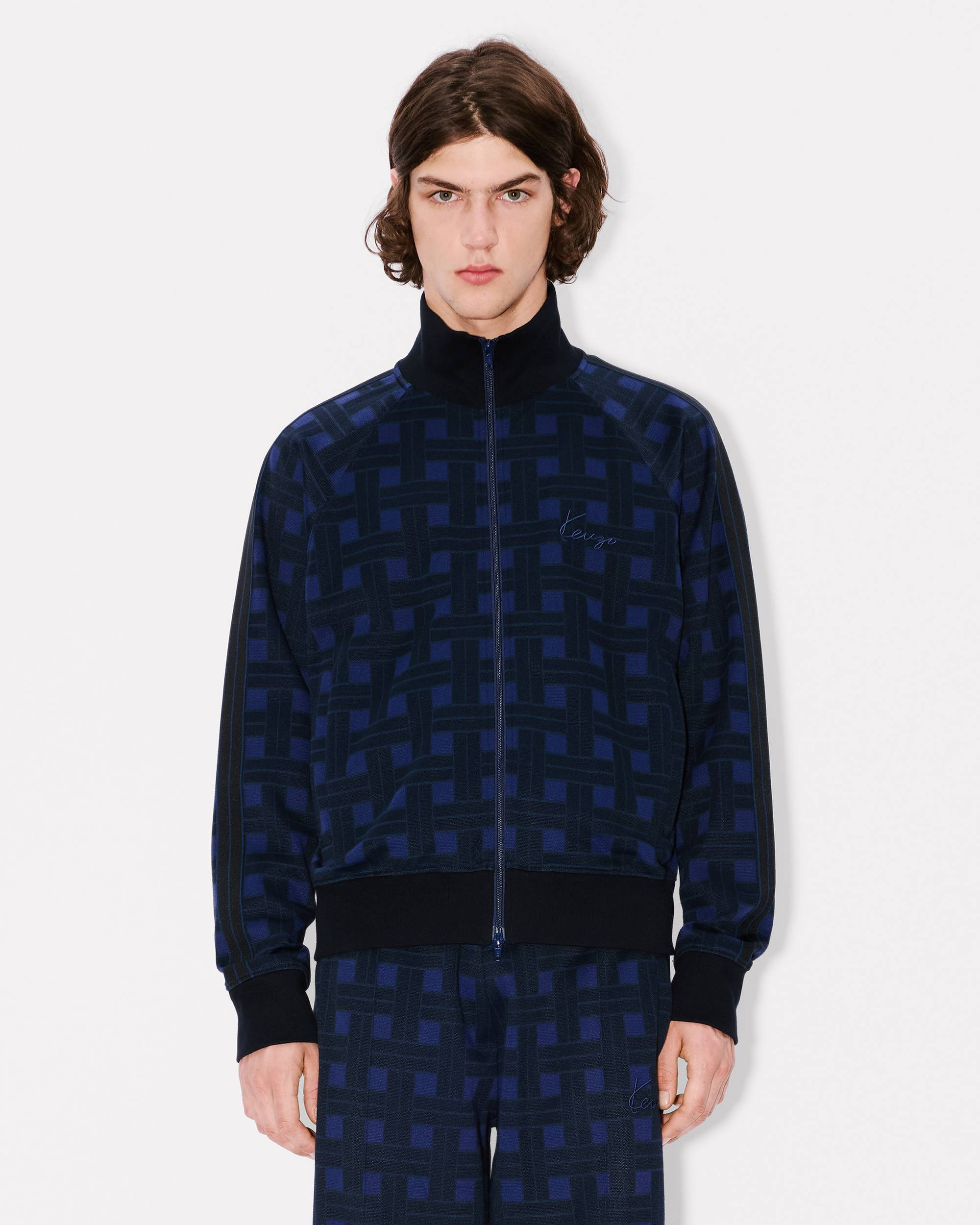'KENZO Weave' tracktop in jacquard - 3