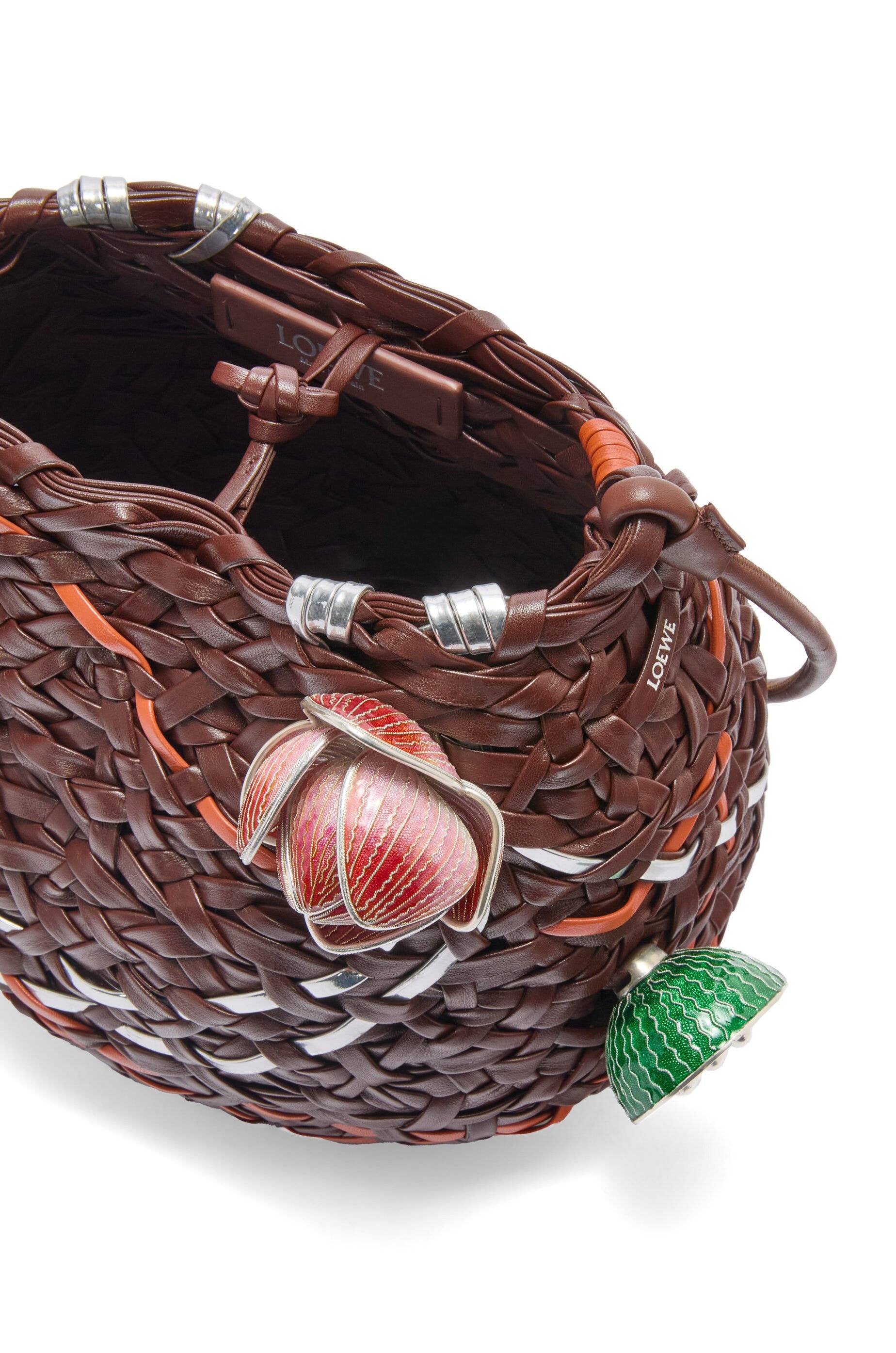 Nest Basket bag in calfskin - 5