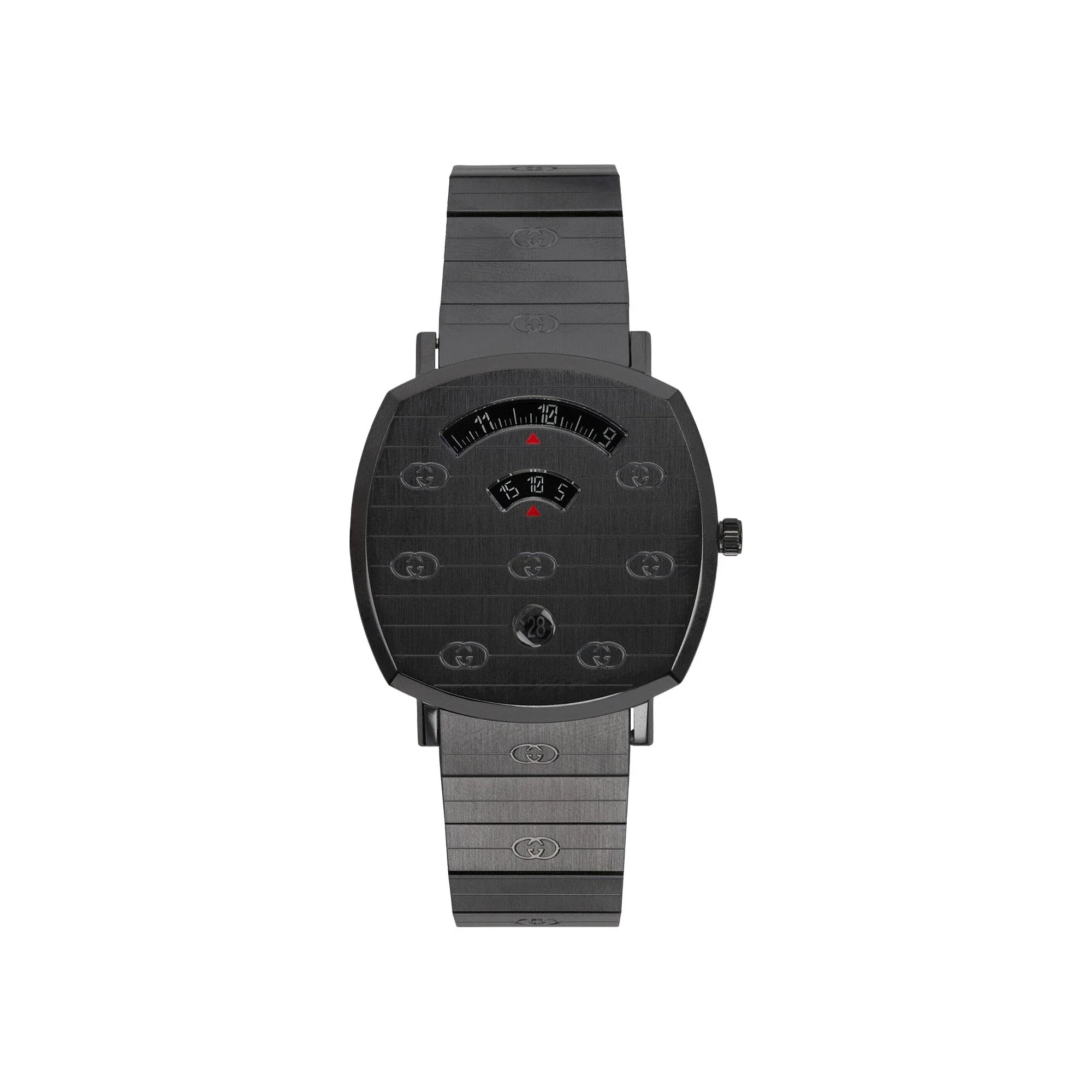 Gucci Grip Bracelet Watch 'Black' - 1