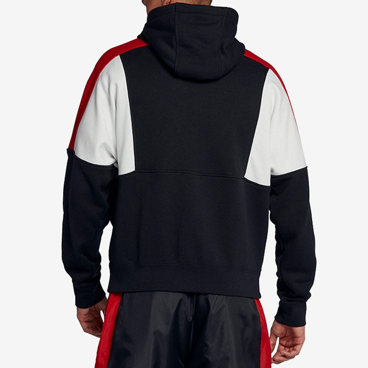 Nike Casual Sports Splicing Contrasting Colors Jacket Black AQ2066-010 - 4