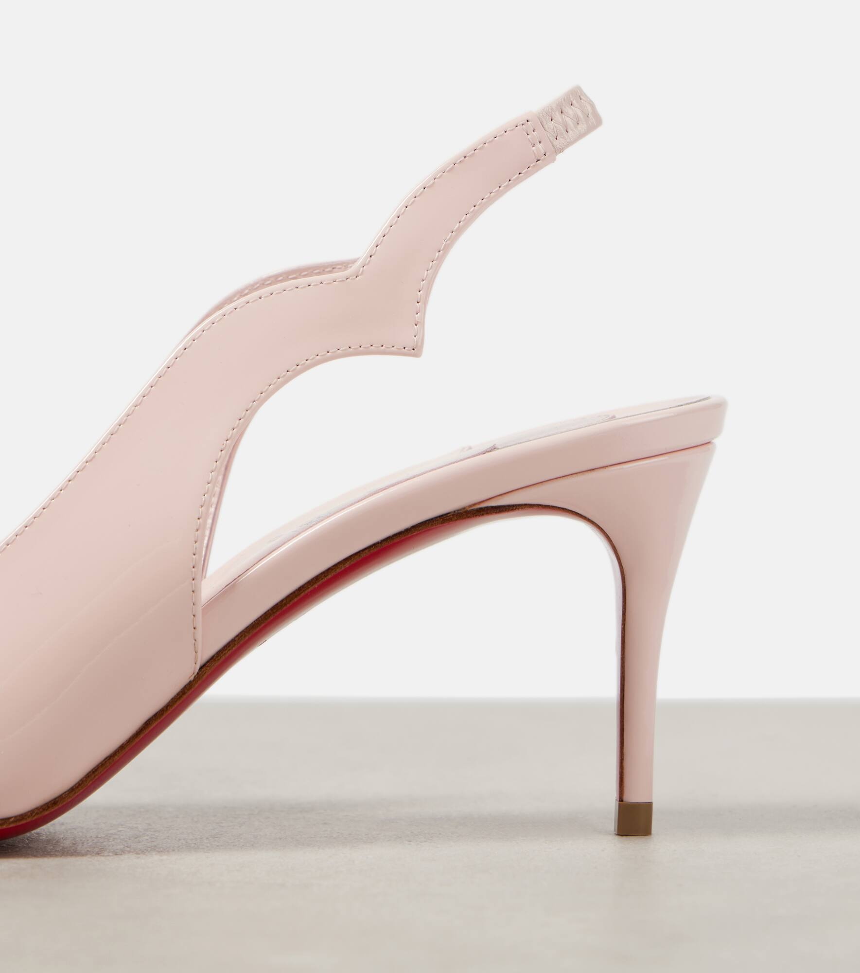Hot Chick Sling 70 leather slingback pumps - 6