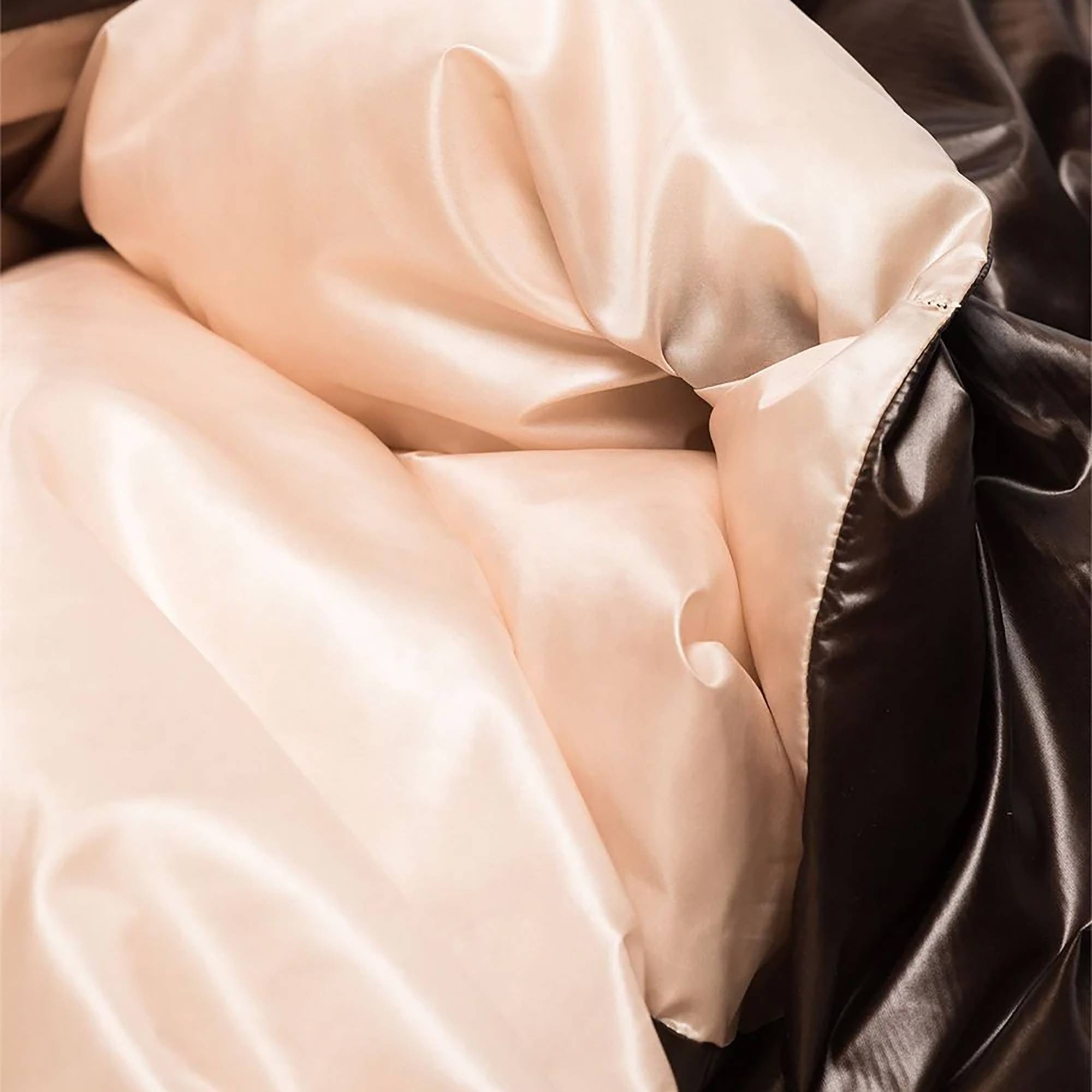 Undercover Reversible Padded Scarf 'Brown/Pink' - 2