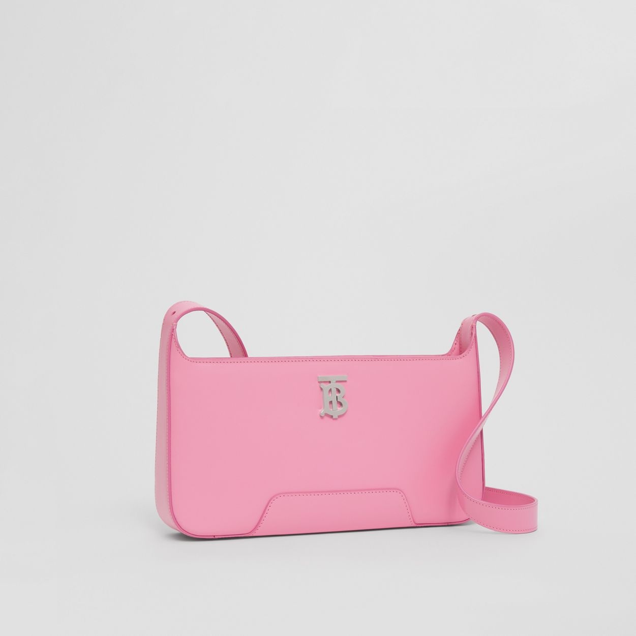 Leather TB Shoulder Bag - 7