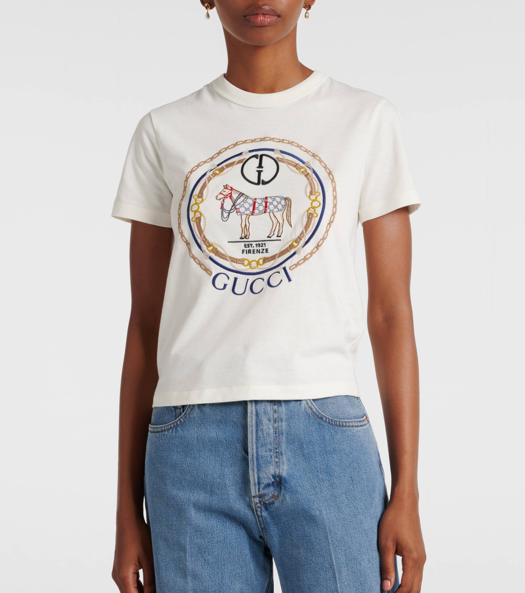 Interlocking G cotton jersey T-shirt - 5