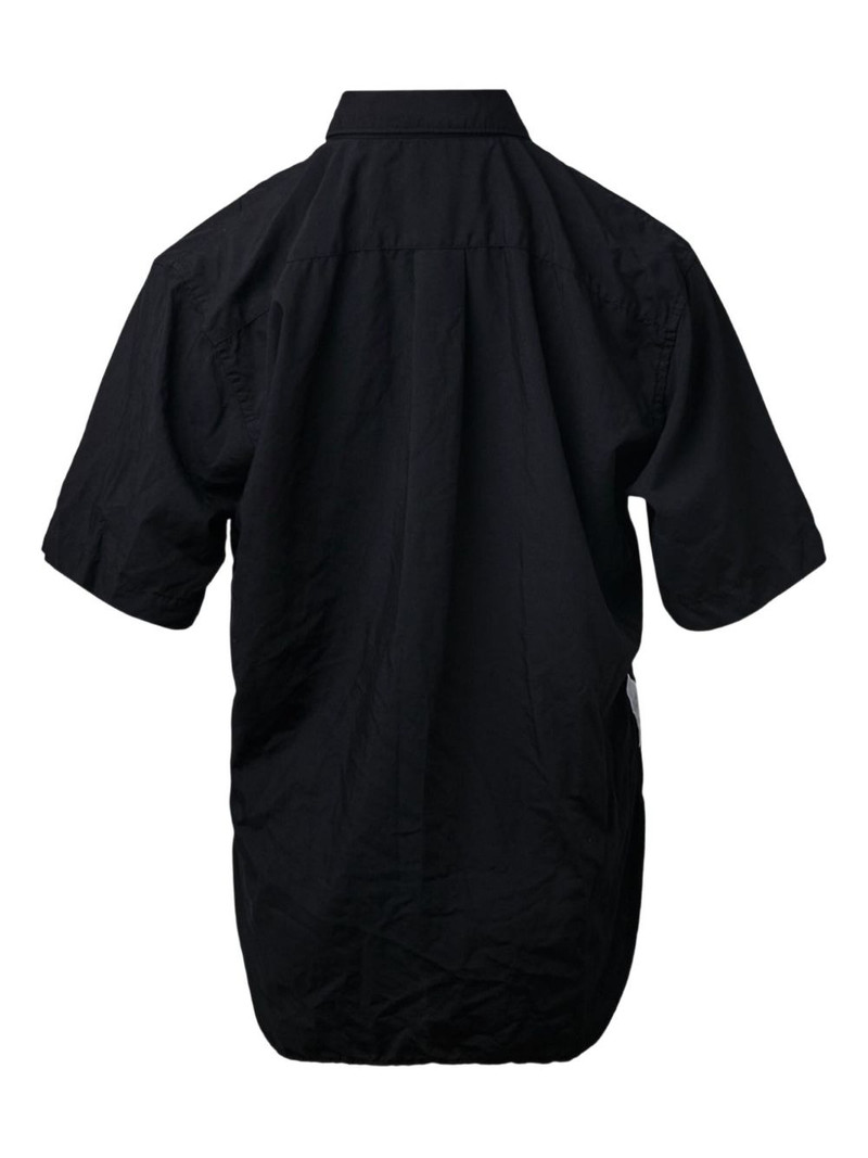 BLACK COMME des GARÇONS graphic-print short-sleeve shirt outlook