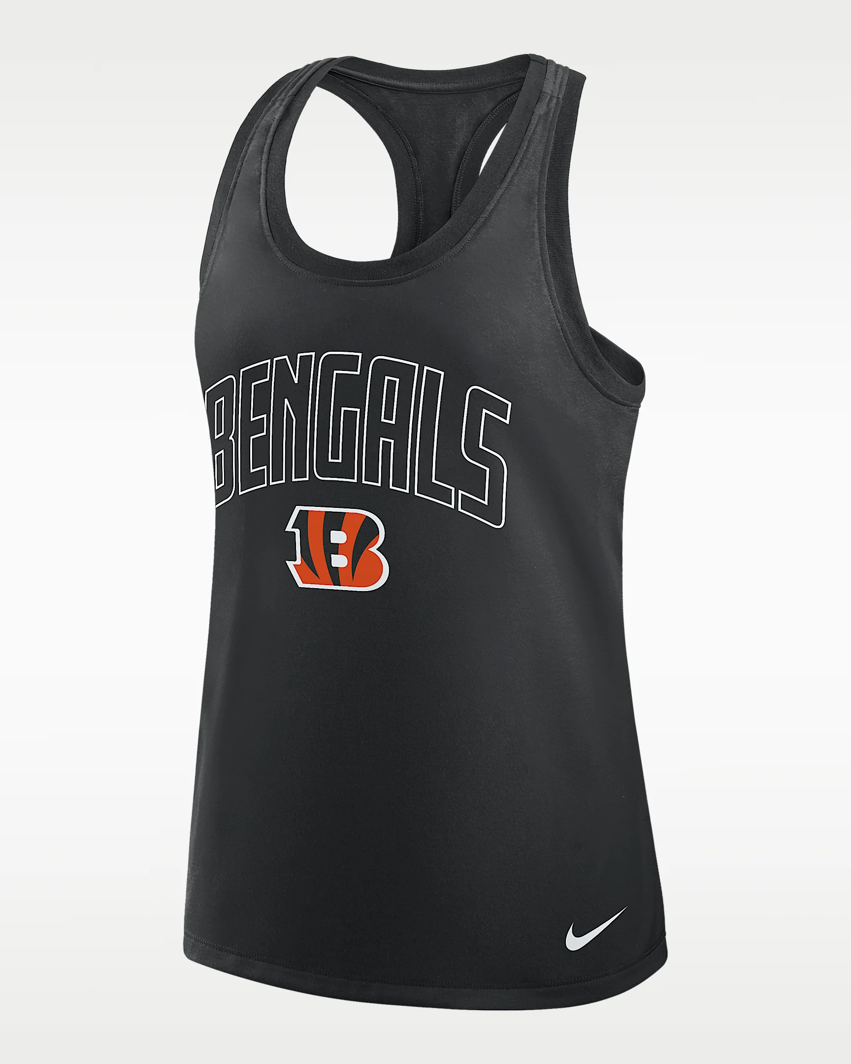 Cincinnati Bengals Primetime Women's Nike Dri-FIT NFL Racerback Tank Top - 1