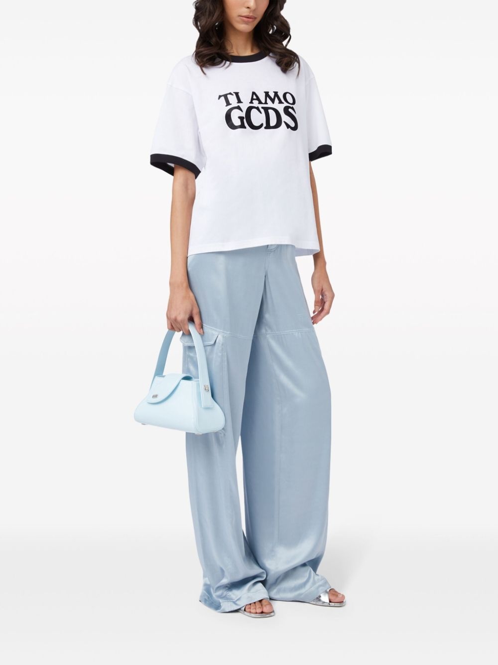 slogan-print cotton T-shirt - 2
