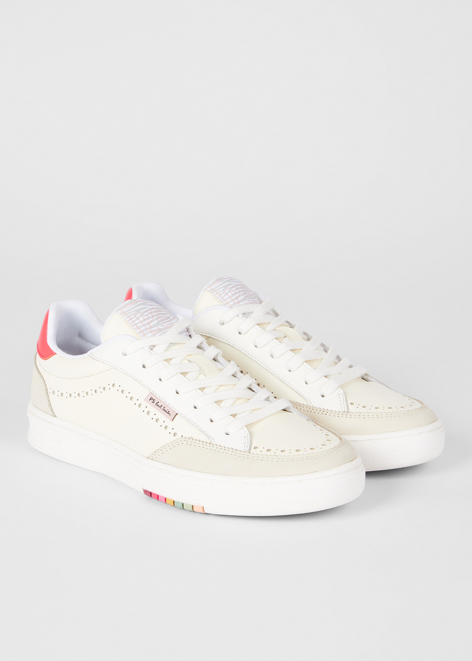 Women's White 'Hillstar' Trainers - 3