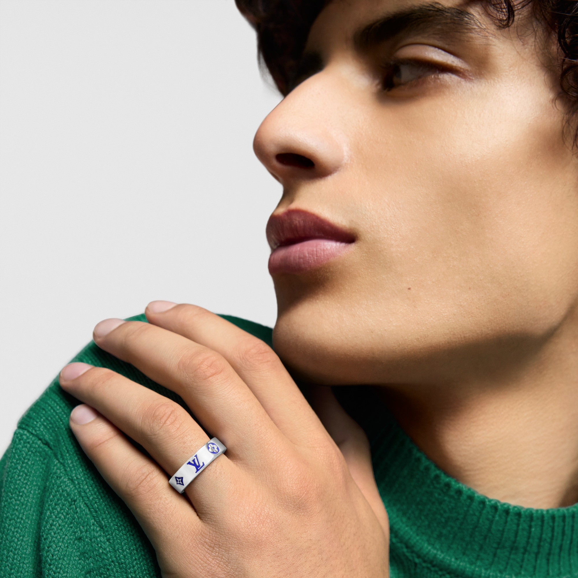 LV Mosaic Thin Ring - 3