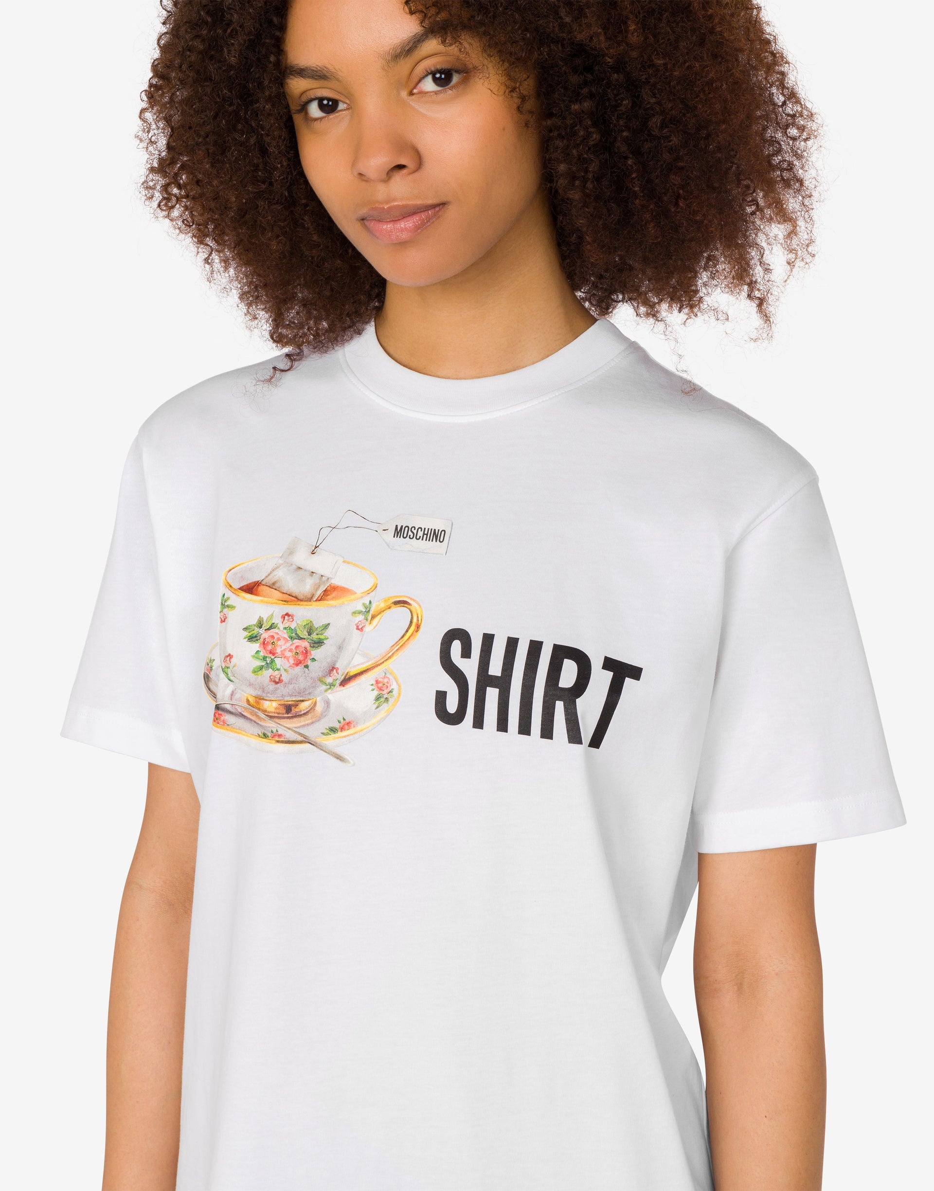 PRINTED ORGANIC COTTON JERSEY T-SHIRT - 4