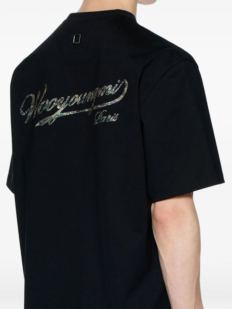 Wooyoungmi Wooyoungmi Logo-lettering T-shirt outlook