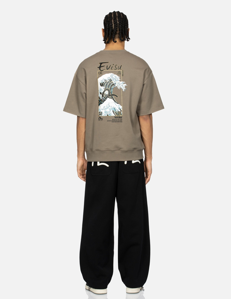 SEAGULL EMBROIDERY FASHION FIT SWEATPANTS 5
