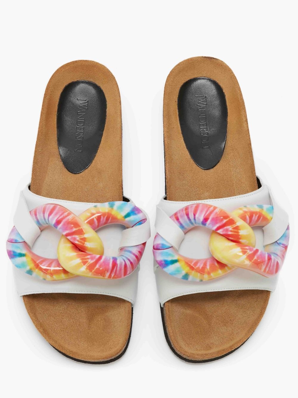 WOMEN’S CHAIN LOAFER SLIDES - 4