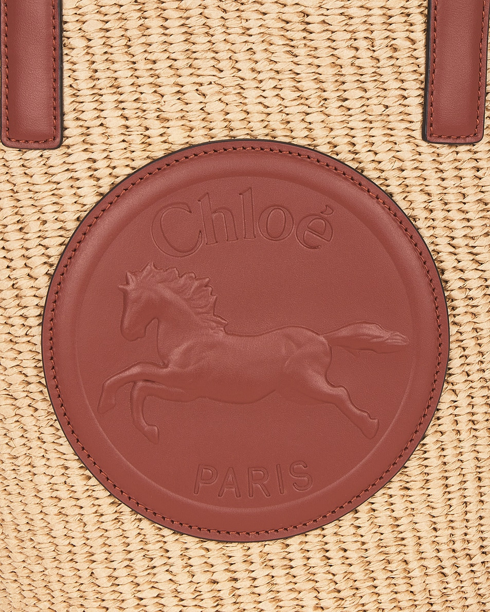 Horse Medal Large Basket Bag - 7