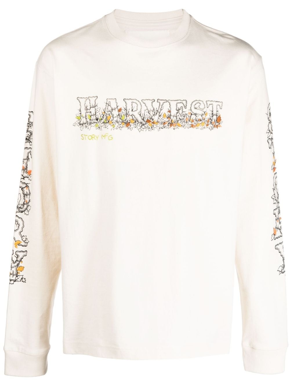 Harvest logo-print sweatshirt - 1