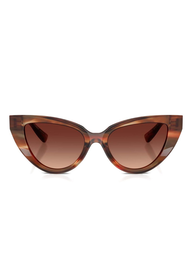 striped cat-eye sunglasses 1