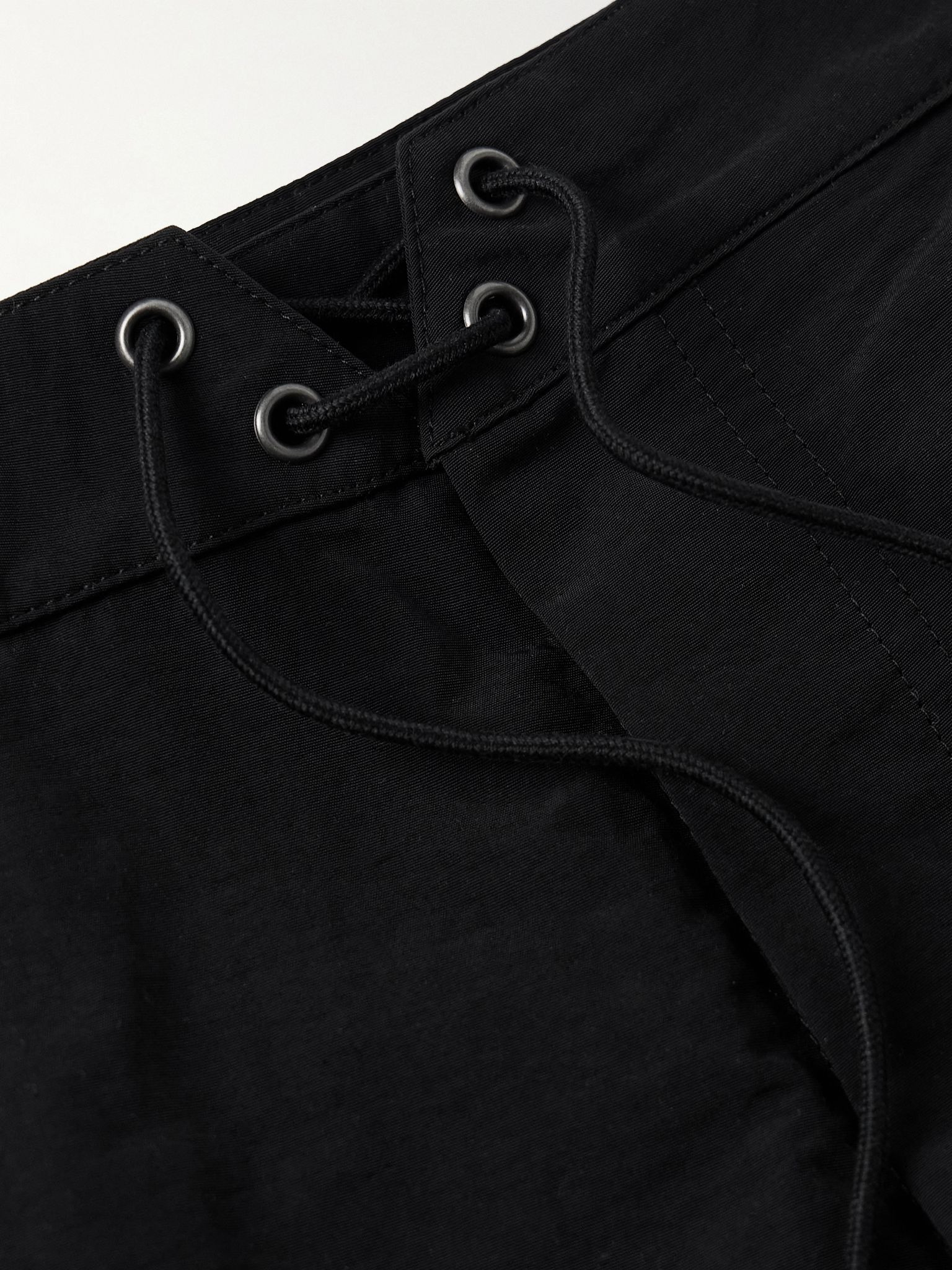 Slim-Fit Short-Length Swim Shorts Black - 4
