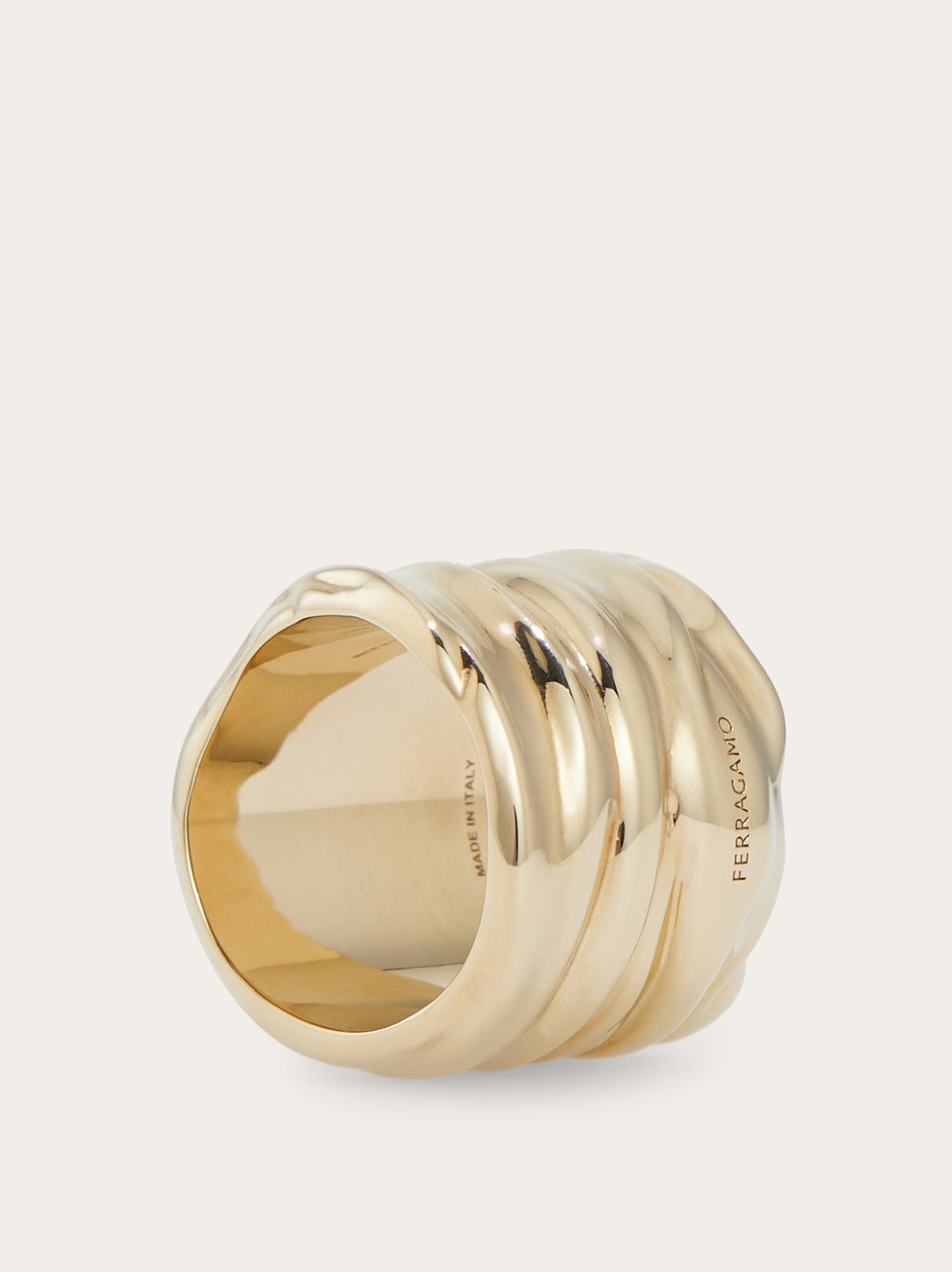 Draped ring - size 50 - 2