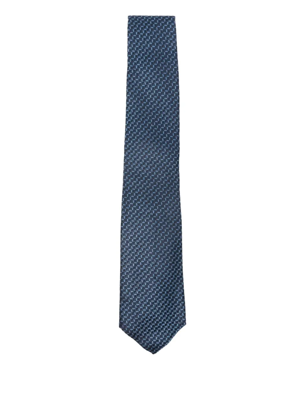 patterned tie - 1
