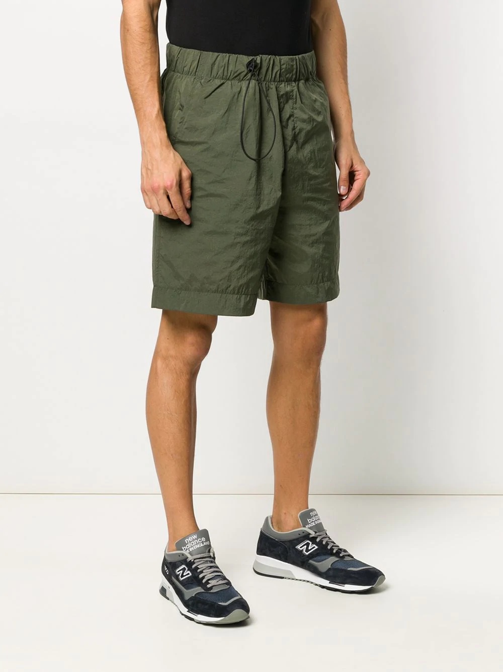 drawstring waist bermuda shorts - 3