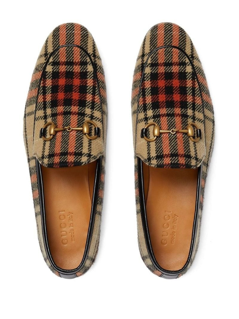Jordaan tartan loafers 4