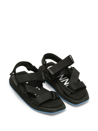 GANNI multi-strap sandals outlook
